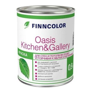 Краска для стен и потолков Tikkurila Finncolor Oasis Kitchen&Gallery база А матовая 0,9 л