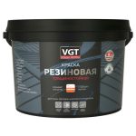 Краска резиновая трещиностойкая VGT белая 29,9 л/45 кг