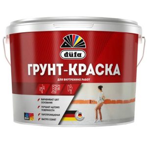 Краска грунтовочная водно-дисперсионная Dufa Грунт-краска 2,5 л