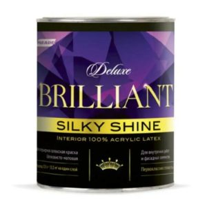 Краска интерьерная Parade Deluxe Brilliant silky shine База С 0,9 л