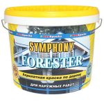 Краска фасадная по дереву Symphony Forester 00-01100270 база А 3/2,7 л
