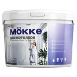 Краска акриловая для потолков Mokke 6128 14 кг