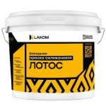 Краска акрил-силиконовая фасадная Lakom Лотос 25 кг