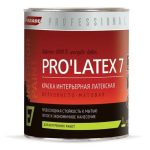 Краска латексная Parade Professional E7 Pro Latex7 интерьерная шелковисто-матовая основа А 0,9 л