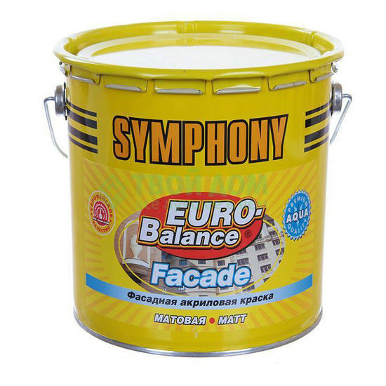 Краска Symphony Fasade Aqua LС 2,7 л