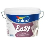 Краска для стен и обоев водно-дисперсионная Dulux Easy матовая база BW 2,5 л