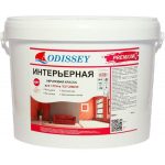 Краска для стен моющаяся ODISSEY Premium ВДАК-212 КМ1 (Г1) белая 15 кг