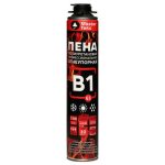 Пена монтажная MASTERTEKS B1 750мл PRO огнеупорная