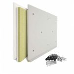 Панель звукоизоляционная ГКЛ Techno Sonus (Техно Сонус) Акустикгипс Basic 40 1200х600х40 мм 1 шт. (0,72 м2)