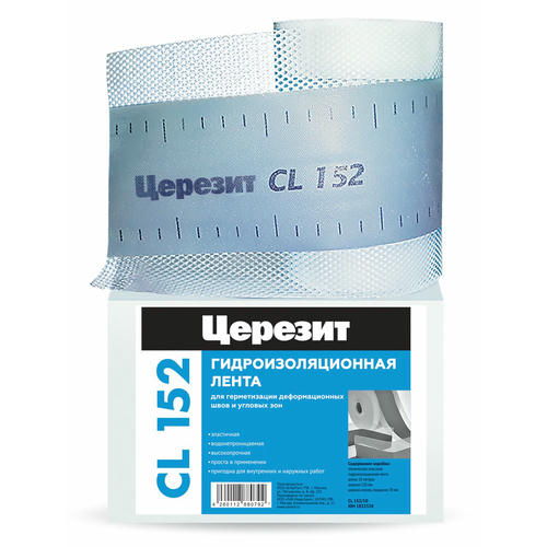 Лента гидроизоляционная Церезит CL 152 (10м)