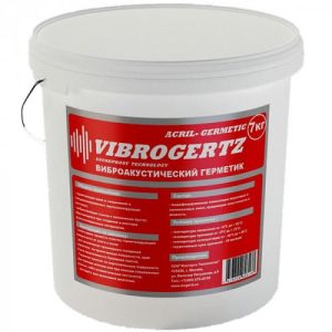 Виброакустический герметик Izogertz Vibrogertz Acril-Germetic 7 кг