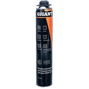Пена монтажная профессиональная Gigant Absolute Prof 60 GT-242413 зимняя 750 мл