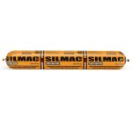 Герметик силиконовый для общестроительных работ Silmac Construction коричневый 590 мл