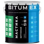 Мастика гидроизоляцонная Bitumex МБ-018 битумная 18 кг