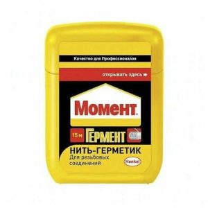 Нить Момент Гермент для герметизации резьбы 15 м