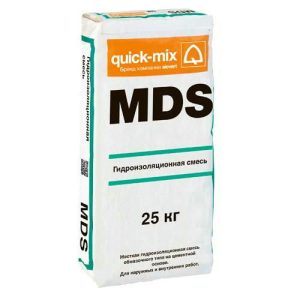 Раствор гидроизолирующий минеральный Quick-Mix 25 кг