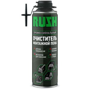 Очиститель монтажной пены Rush 650 мл
