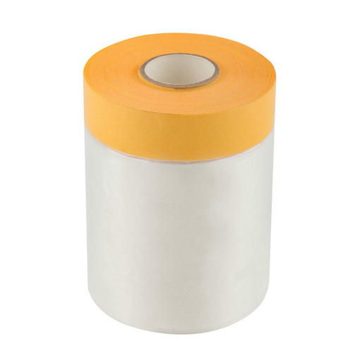 Пленка защитная Master Color Clever Cover 30-7114 7 мкм 0,55х33 м с золотистой малярной лентой