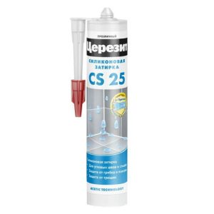 Герметик силиконовый Церезит CS 25 280мл прозрачный