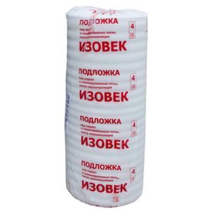 Подложка Изовек НПЭ-2 мм 43,75х1,2 м (52,5 м2)