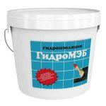 Мастика битумно-полимерная Грида ГидроМЭБ черная 5 кг