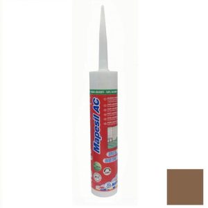 Герметик силиконовый Mapei Mapesil AC №152 лакрица 310 мл