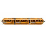 Герметик силиконовый для общестроительных работ Silmac Construction черный 590 мл