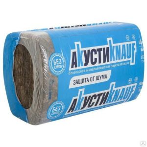 Плита звукоизоляционная АкустиKnauf 75x610x1230 мм