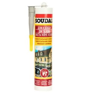 Универсальный силикон Soudal серый 280 мл