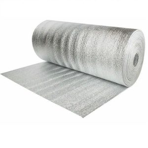 Вспененный полиэтилен Вилатерм с двухстрононним ламинированием AL фольга BФ 25000х1200х4 мм