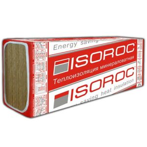 Базальтовая вата Isoroc Ультралайт 1200х600х100 мм 4 плиты в упаковке