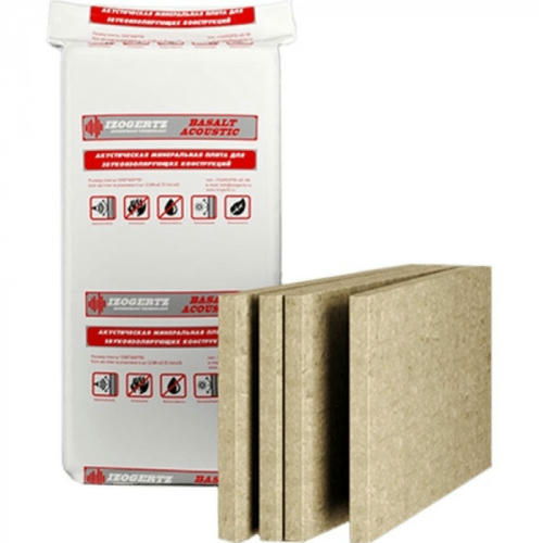 Шумопоглощающая плита Izogertz Basalt Acoustic 1200x600x50 мм 4 шт