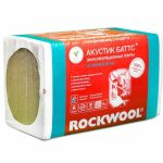 Утеплитель Rockwool Акустик Баттс - 1000*600*50мм 6.00000м2 0.300000м3