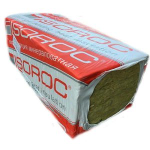 Базальтовая вата Isoroc ПП-80 1000x600x100 мм 3 плиты