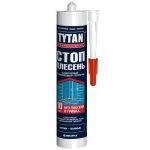 Герметик силиконовый Tytan Professional Стоп Плесень санитарный нейтральный прозрачный 280 мл