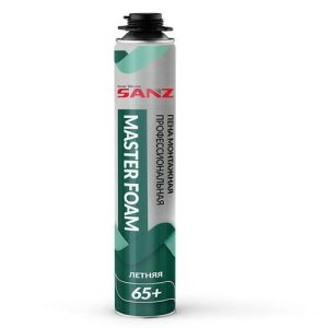 Пена монтажная профессиональная Sanz Pu Foam Master SA1029 65 летняя