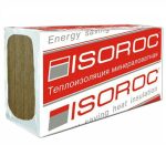 Базальтовая вата Isoroc П-125 1000x600x50 мм 6 плит