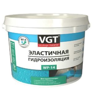 Гидроизоляция эластичная VGT WP-14 3 кг