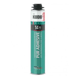 Клей-пена монтажная профессиональная Kudo Proff 14+ 1000 мл