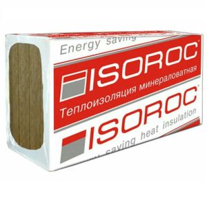 Базальтовая вата Isoroc ПП-60 1000x600x50 мм 8 плит