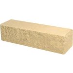 Кирпич облицовочный брусок угловой соломенный скол классический 225*60*65мм М250кг/см2 полнотелый Судогодский