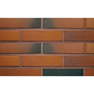 Кирпич облицовочный Terca Red flame редуцированный гладкий, 250*120*65 мм