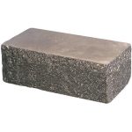 Кирпич облицовочный угловой шоколад скол классический 225*100*88мм М250кг/см2 полнотелый Судогодский