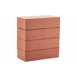 Кирпич облицовочный ЛСР красный гладкий, F50, 250*120*65 мм