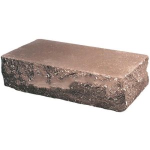Кирпич облицовочный угловой терракотовый скол скала 225*90*65мм М250кг/см2 полнотелый Судогодский