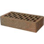 Кирпич облицовочный баварская кладка кора дуба с песком 250*120*65мм стандартная стенка М150кг/см2 щелевой BRAER