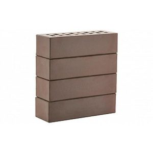 Кирпич ЛСР Мюнхен гладкий клинкерный коричневый M300 250*85*65 мм