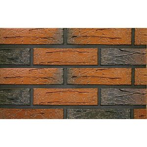 Кирпич Terca Red flame редуцированный с песком облицовочный, 250*85*65 мм