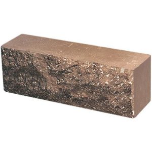 Кирпич облицовочный брусок коричневый скол скала 250*50*88мм М250кг/см2 полнотелый Судогодский