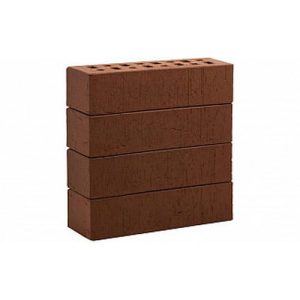 Кирпич клинкерный ЛСР коричневый Кёльн винтаж, M300, 250*85*65 мм
